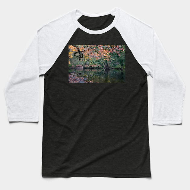 Autumn is Coming Baseball T-Shirt by GeoffCarpenter